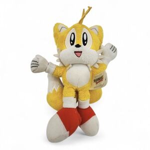 Tomy Sonic the Hedgehog Tails Plush 8" Classic Sega‎ Collector 2017 Toy READ